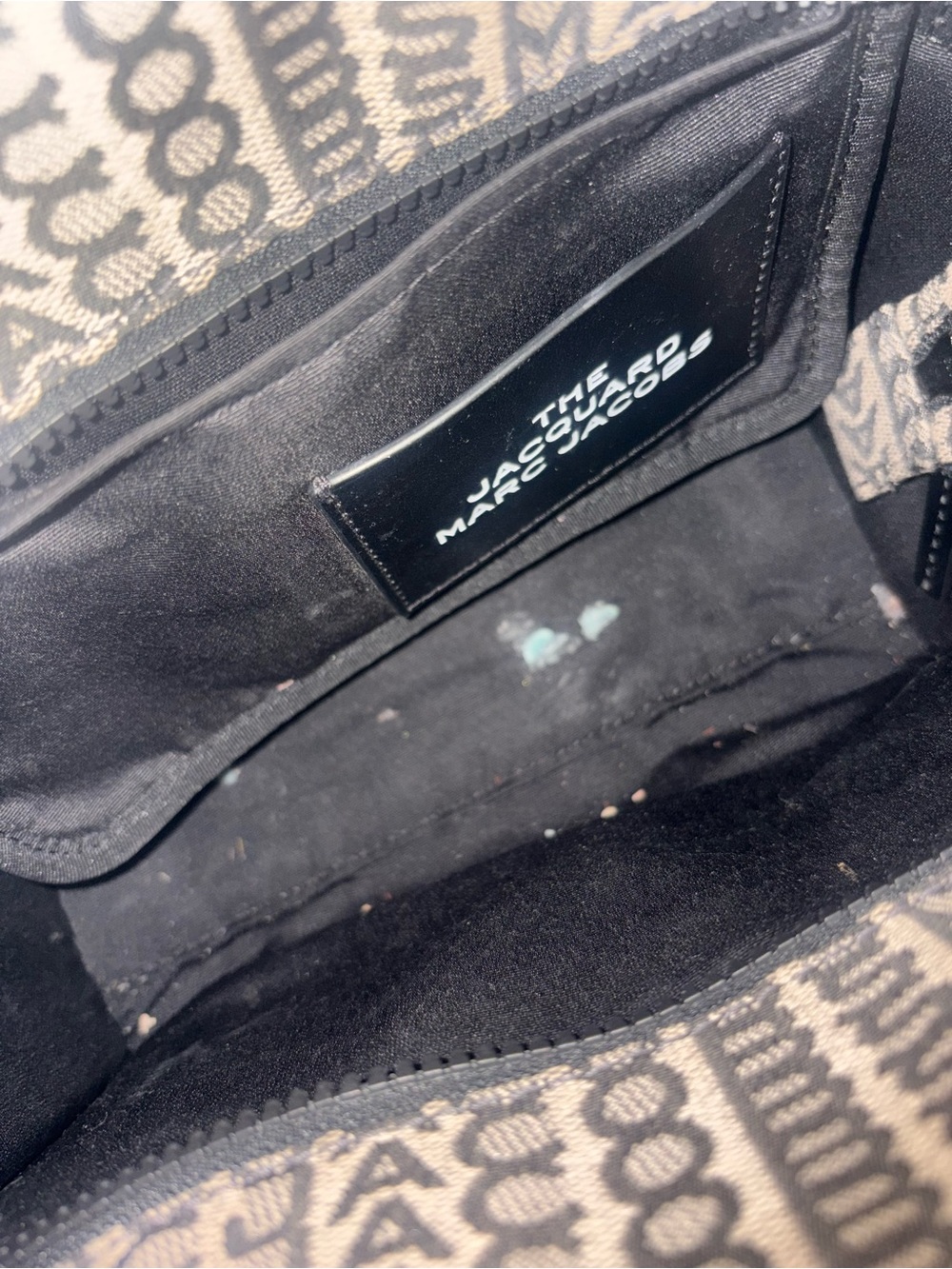 Small Marc Jacobs Monogram Crossbody Canvas Tote - Picture 6 of 9